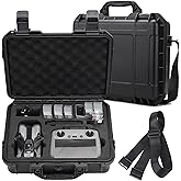 Dronside Carrying Case for DJI Mini 5 Pro, Waterproof Hard Case Compatible with DJI Mini 5 Pro Drone, RC-N/RC2 Controller, Batteries, Charging Hub, Filter and More Accessories