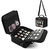 AUROTIER Enamel Pin Display Bag, 12 Page Pin and Patch Trading Collection Book, Pin Display Board Case for Storing Enamel Pins, Earrings, Brooches, Patch and Sports Medals, Pin Crossbody Bag