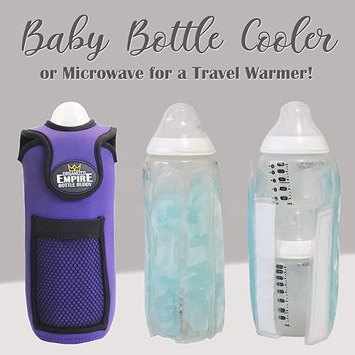 Organized Empire Insulated Water Bottle Holder with Shoulder Strap