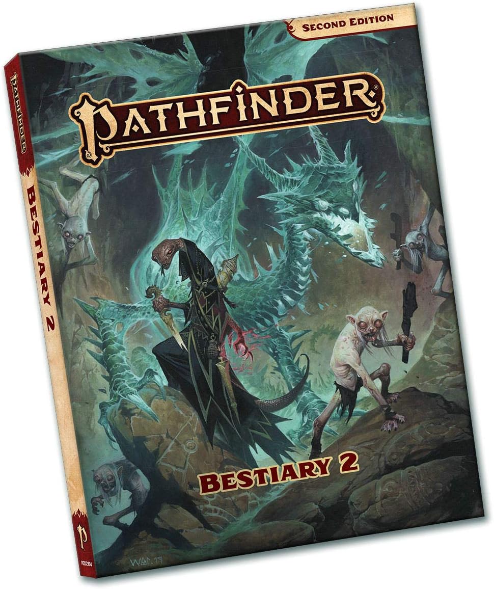 Pathfinder Bestiary 2 Pocket Edition (P2) (Pathfinder Second Edition Rulebooks), Small