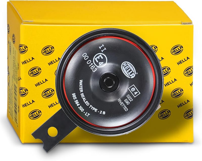 Clacson,STYLE HORN S90,12V,111dB(A),Gamma frequenze,415Hz,Tono alto,elettrico,Colore alloggiamento/sede,rosso/nero,Attacco piatto ad innesto,Quantità,1,3AL 922 000-951