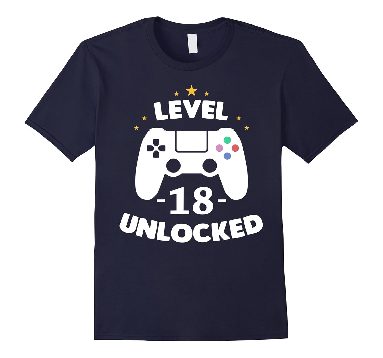 Level 18 Unlocked Gamer Shirt eighteenth Birthday Party Gift-Rose