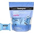 Neutrogena All-in-One Makeup Removing Cleansing Wipe, Waterproof Mascara Removal, Fragrance Free, Plant Based Wipes, 20 Count