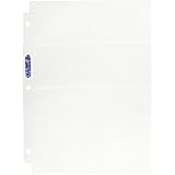 Ultra Pro 8-Pocket Platinum Page with 3-1/2" X 2-3/4" Pockets 100 ct.