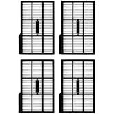 (4 Pack) Omni E28 Replacement HEPA Filters Compatible with Eufy Omni E28/ Omni E25 Robot Vacuum Cleaner, Accessories Kit, Upright Filter, Canister Filters, Vacuum Filters