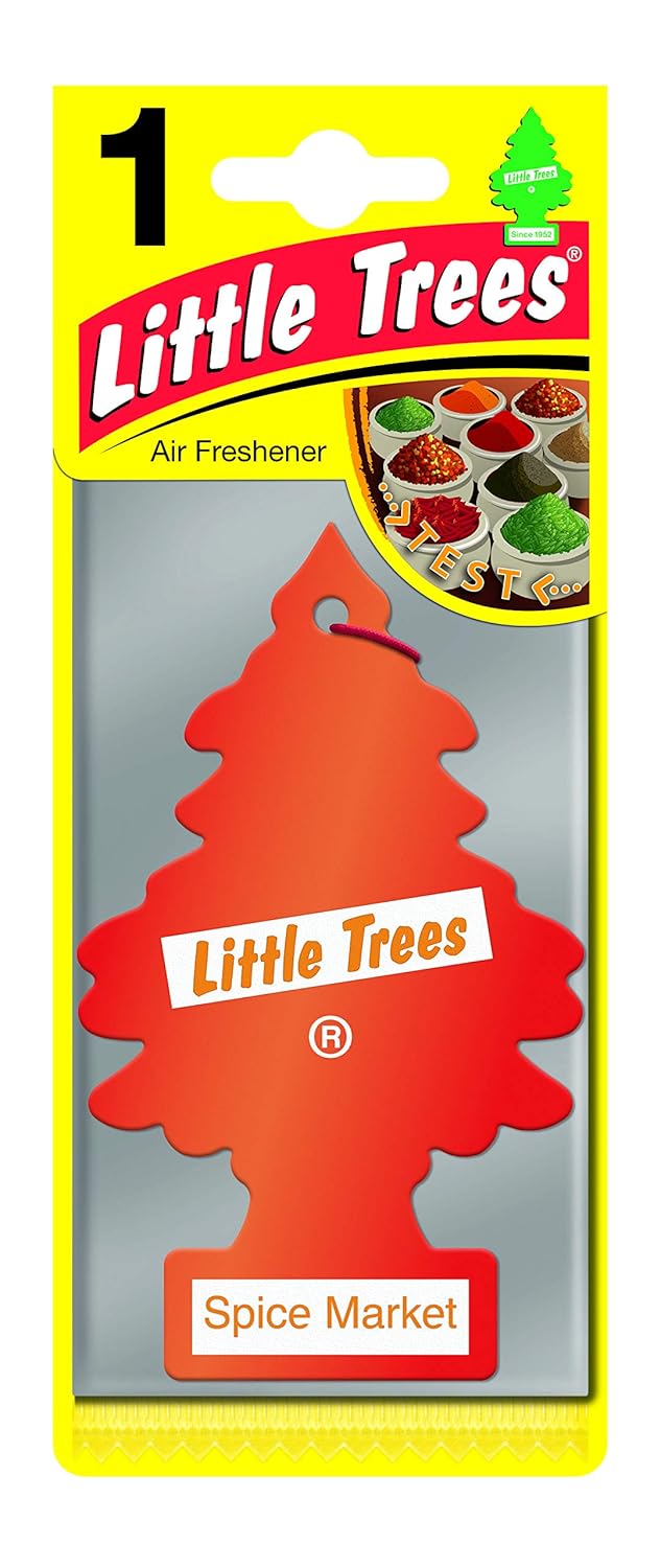 Air Freshener LITTLE TREES 'Tree' 'Spice Market' Fragrance MTR0079