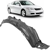 ALMULOO Fender Liner Compatible with 2006-2011 Civic | Front Right Passenger Side; Replacement for HO1249134 74101SNAA00 Wheel Liner Splash Guard Inner Panel Without foam