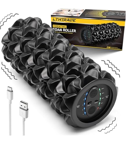 vibrating foam roller amazon Amazon.com: High-Density Vibrating Foam Roller with 5 Customizable Speeds  for Deep Tissue Massage, Muscle Recovery, and Pain Relief -Rechargeable,  Ideal for Back, Legs, Shoulders, and Pre/Post Workout Therapy : Sports &  Outdoors