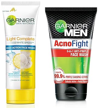 garnier face wash for pimples and blackheads