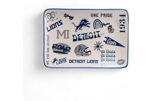 The Memory Company Officially Licensed NFL Team Spirit Ceramic Trinket Tray, Decorative Storage Catch-All, Home & Office Organizer, Gift for Football Fans