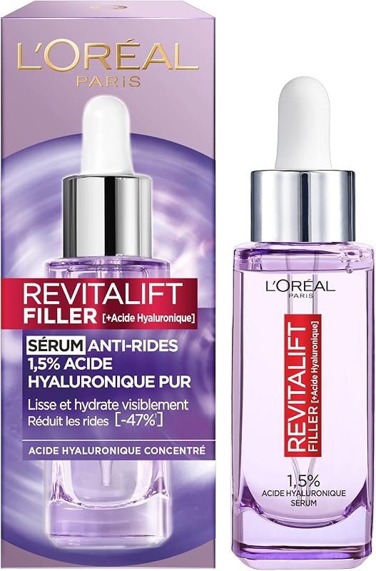 L'oreal paris revitalift filler sérum anti-rides à l'acid hyaluronique concentré 30ml