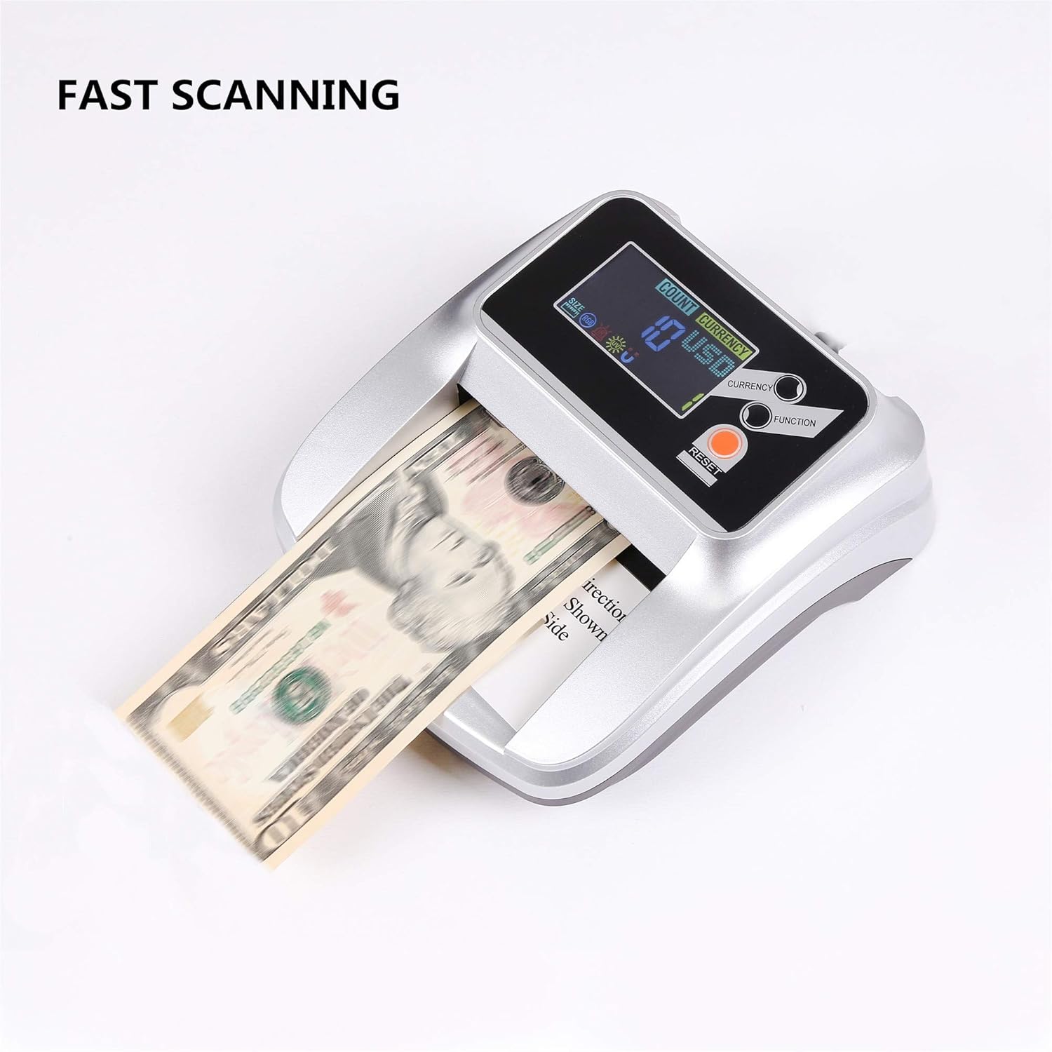 MASMARS Counterfeit Money Checker Bill Detector Machine 2 in 1 with 5 Full Detection and Long-Term Service : Office Products