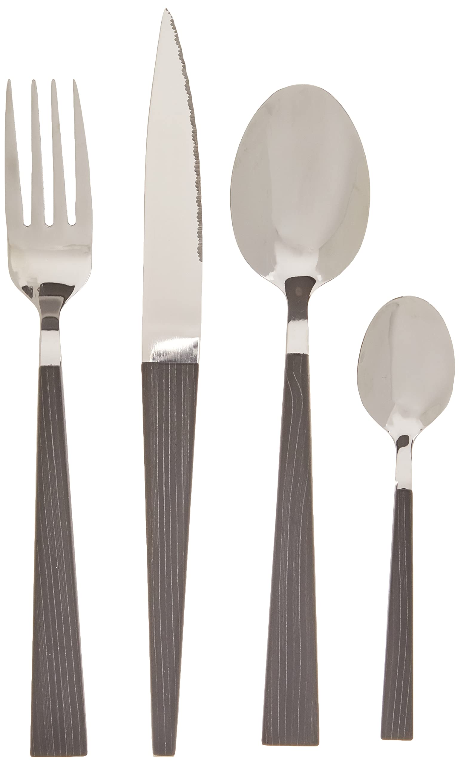 Tognana Wengè Cutlery, Stainless Steel
