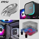 MSI MAG A13 360 AIO CPU Cooler - 360mm Radiator, ARGB Fans view 4