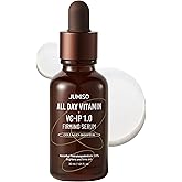 JUMISO All Day VC-IP 1.0 Firming Serum 30ml, 1.01 fl oz, Boosting Collagen, Reducing fine lines, Aronia Extract, Bakuchiol, Panthenol
