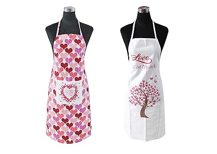 J Home APRON-100% PURE COTTON BRANDED WOMENS FREE SIZE APRON + xmas gift