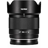 Viltrox 35mm F1.7 for Sony e-Mount, 35mm f1.7 E Auto Focus Prime Lens for Sony E Mount Mirrorless a7 a6700 a6500