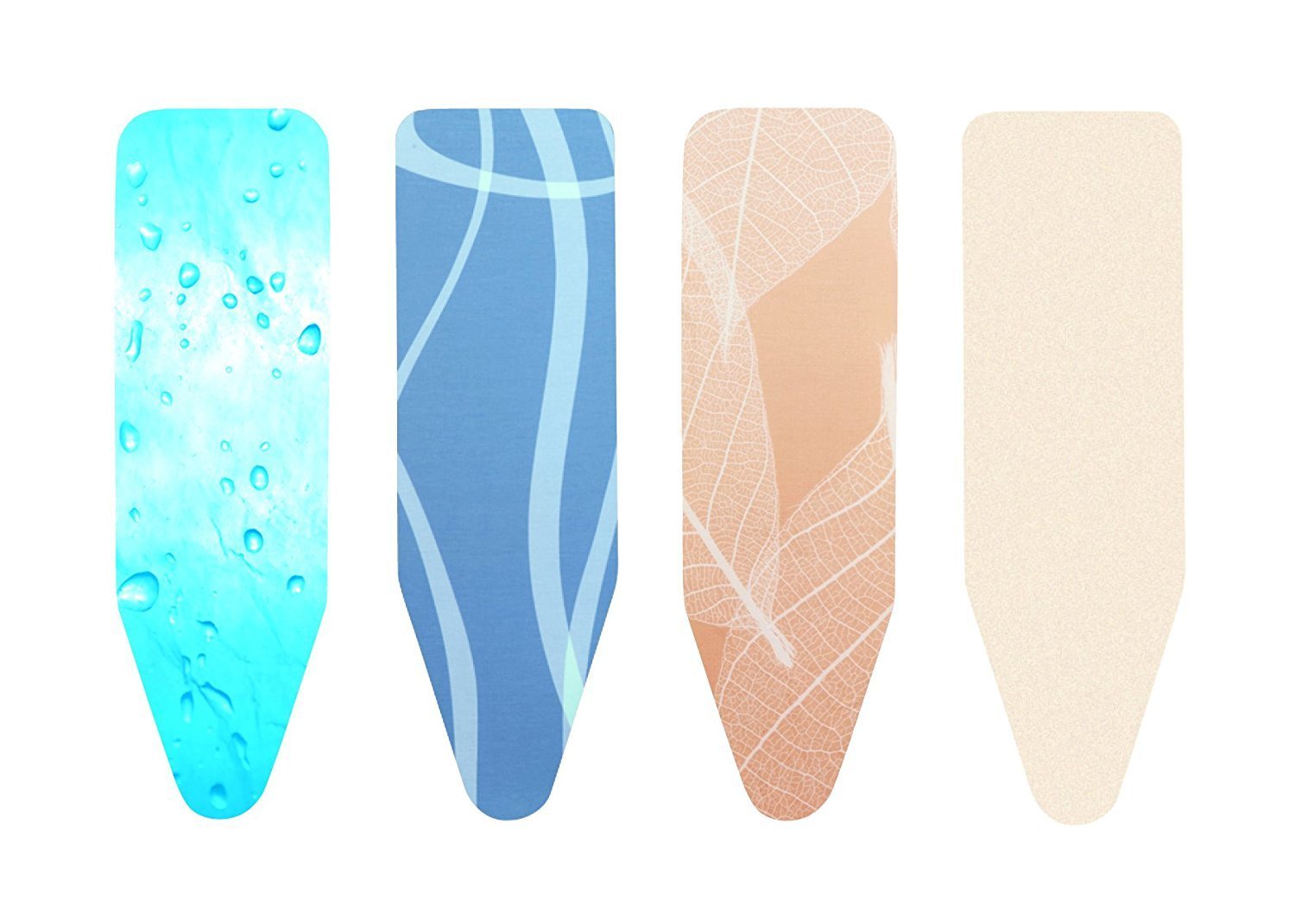 Brabantia 2mm Built-in-Foam Ironing Board Cover (C Board/Neutral Mixed Random Selection) Heat-Resistant, Non-Slip, Cord Fastener