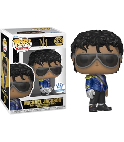 FIGURE MICHAEL JACKSON BAD【FUNKO】 Funko Michael Jackson POP Rocks Michael Jackson Vinyl Figure