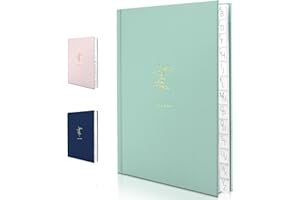 PARIS IN RAIN Password Book,Password Keeper Book with Alphabetical Tab,Small Password Books for Seniors for Internet Website Address Log in Detail,Password Logbook to Help You Stay Organized (Mint)