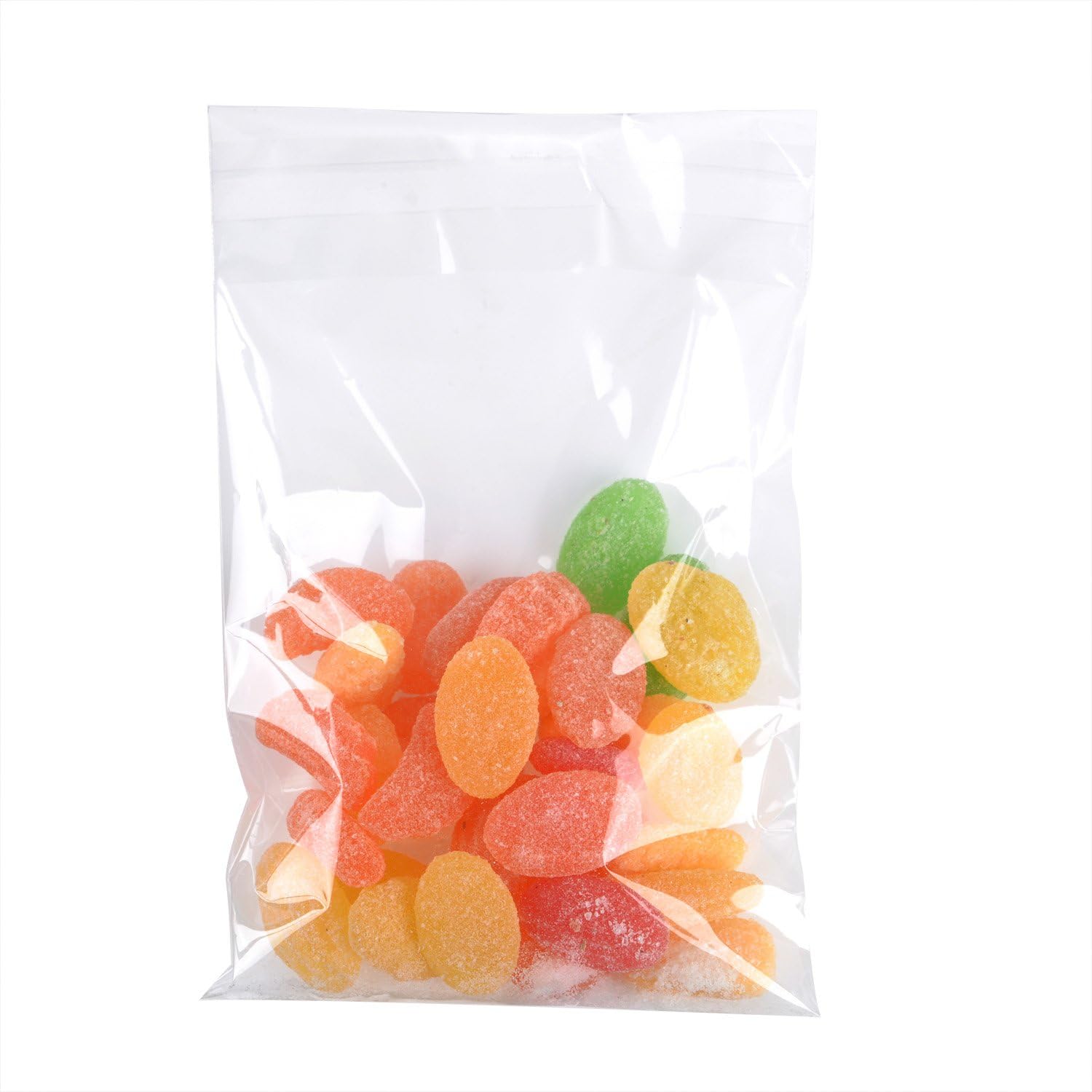 300 Pieces Clear Cellophane Bags Self-Adhesive Sealing Treat Bags OPP Plastic Bag for Candy, Soap, Cookie, Valentine Chocolates (3 x 7 Inches) - Image 5