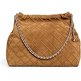 Tory Burch Women's Fleming Suede Hobo Bag