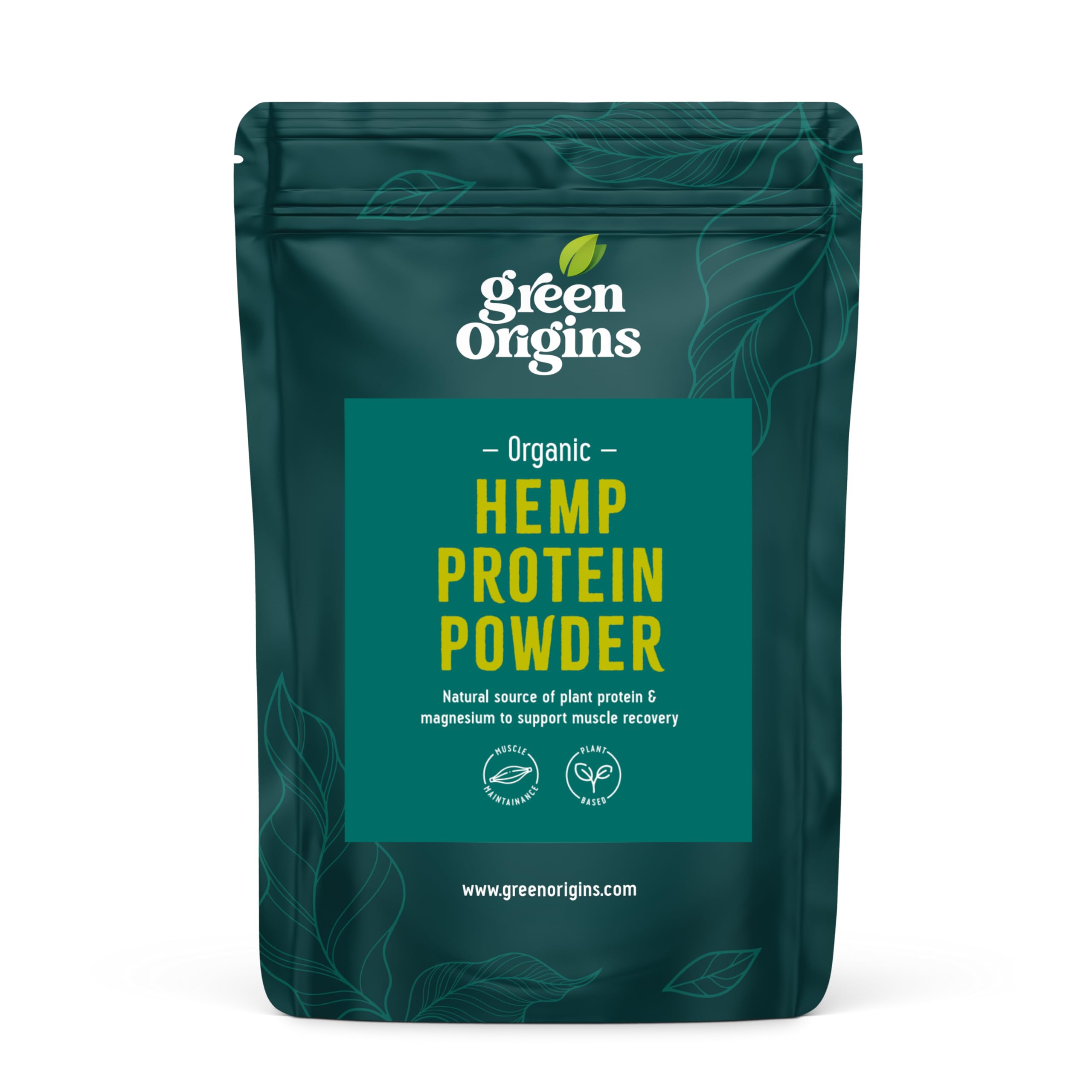 Green Origins Organic Hemp Protein Powder, Raw 250g