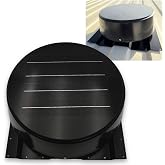 10W Solar Roof Vent for Shipping Containers &ndash; USA Containers 530 CFM High-Airflow Fan Kit for Heat &amp; Moisture Control, Leak-Proof Fit for 3.5" Rib Roofs