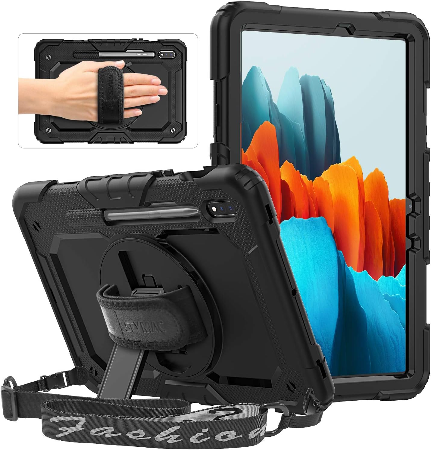 SEYMAC Samsung Galaxy Tab S7 11 Inch Case 2020 (SMT870/T875