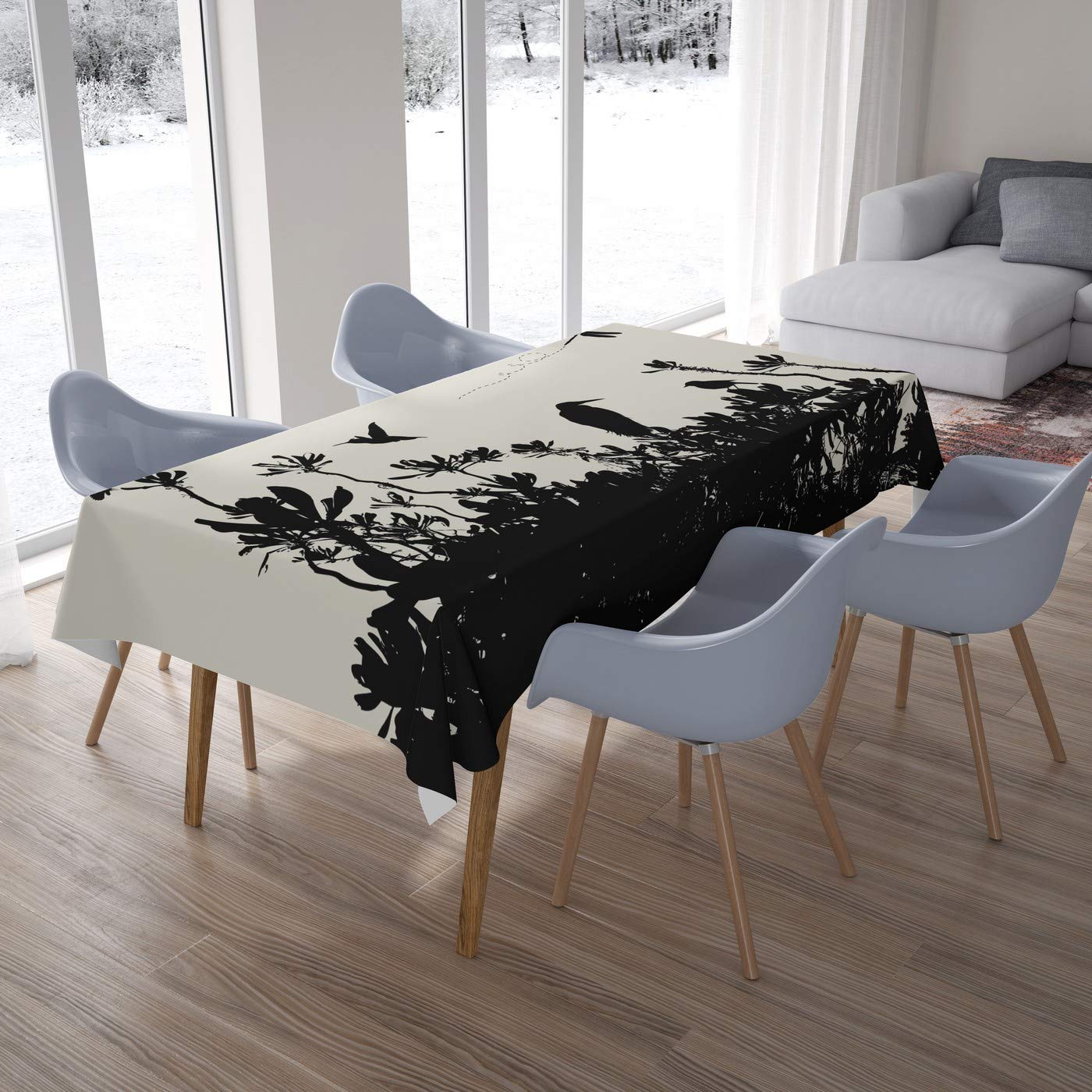 Bonamaison Kitchen Decoration, Tablecloth, 140cm x 200cm - Designed and Manufactured in Turkey