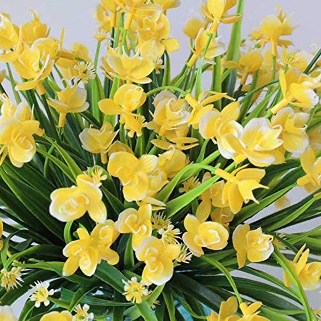 artificial outdoor flowers amazon