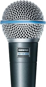 Shure BETA 58A Vocal Microphone with A25D Stand Adapter and Euro Thread view 7