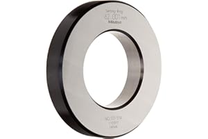 Mitutoyo 177-314 Setting Ring, 62mm Size, 20mm Width, 112mm Outside Diameter, Plus /-1.5Micrometer Accuracy