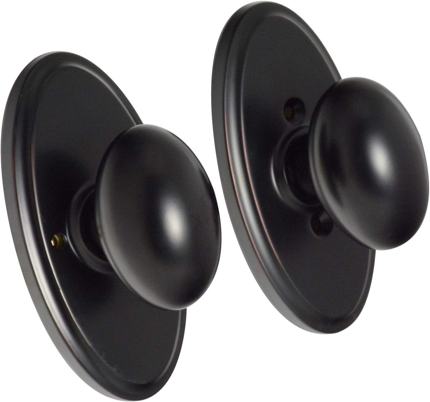 Weslock Julienne Knob Bed/Bath Set - Elegance Collection - 02710J1J1SL20 - Oil-Rubbed Bronze