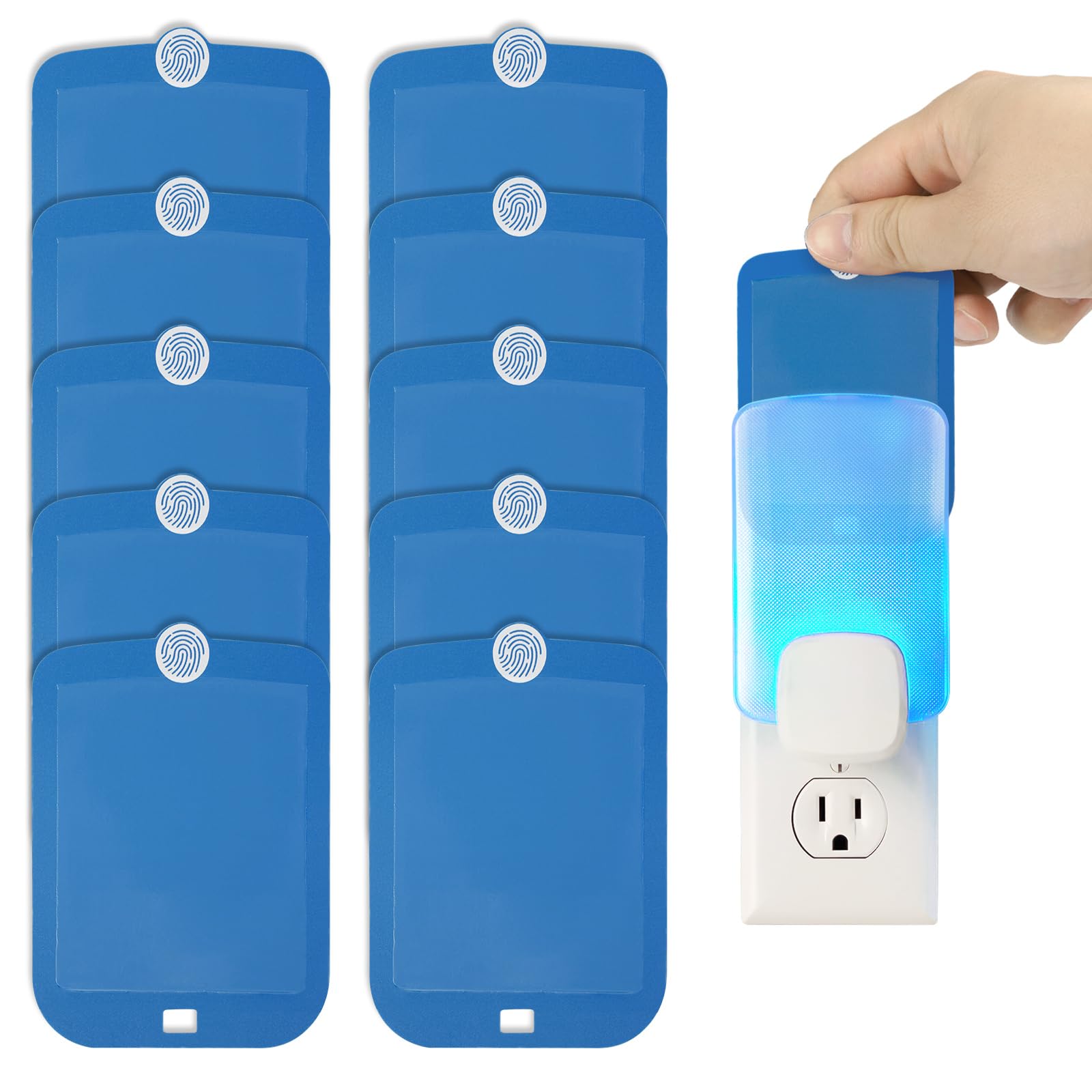 Photo 1 of 10 Pack Refill Cartridges Compatible with Raid Essentials Flying Insect Light Trap, Extra Sticky Refill Cartridges for Flying Insect Light Trap for Effective Pest Control, Odorless and Pet Safe