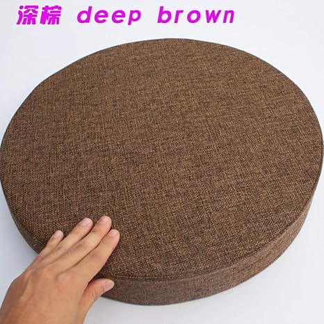 Redonda Gruesas Cojines De Asiento, Alto-Esponja Elástica ...