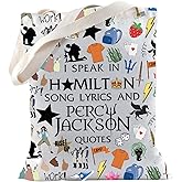 TSOTMO Musical Merch Musical Tote Bag for Lovers PJO Gift Opera Theatre Gift (Speak Tote)