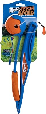 Chuckit! Fetch & Fold Ball Launcher with Ball – Ultra Portable, 25 in