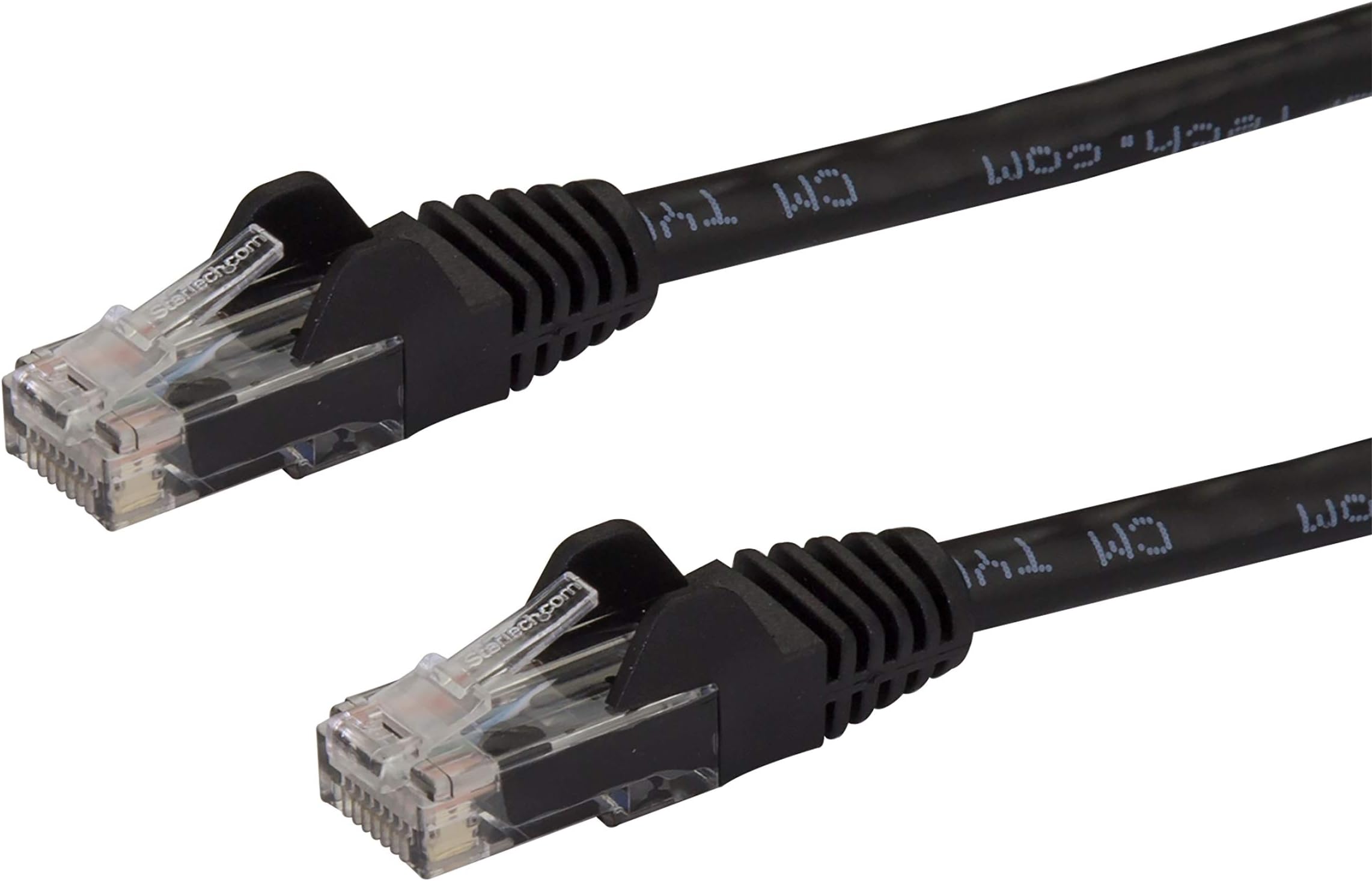 StarTech.com 3m Black Gigabit Snagless RJ45 UTP Cat6 Patch Cable - 3 m Patch Cord - 3m Cat 6 Patch Cable