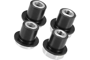 Motoforti Steering Rack and Pinion Mount Bushing, for Dodge for Ram 1500 2002-2012, NO.52106728AC/52113031AD, Rubber Metal, B