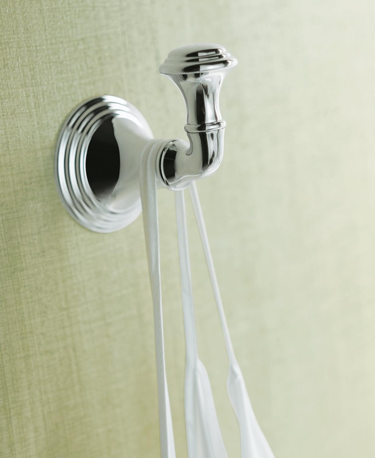 KOHLER K-10555-2BZ Devonshire Robe Hook, Oil Rubbed Bronze - Bath Towel Hooks - 