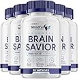(5 Pack) Mindful Wellness Advanced Brain Savior Capsules Pills, Brain Savior Mind Boost Supplement for Cognition and Focus, Brain Savior Reviews, Mindful Wellness Brain Pill Supplement (300 Capsules)