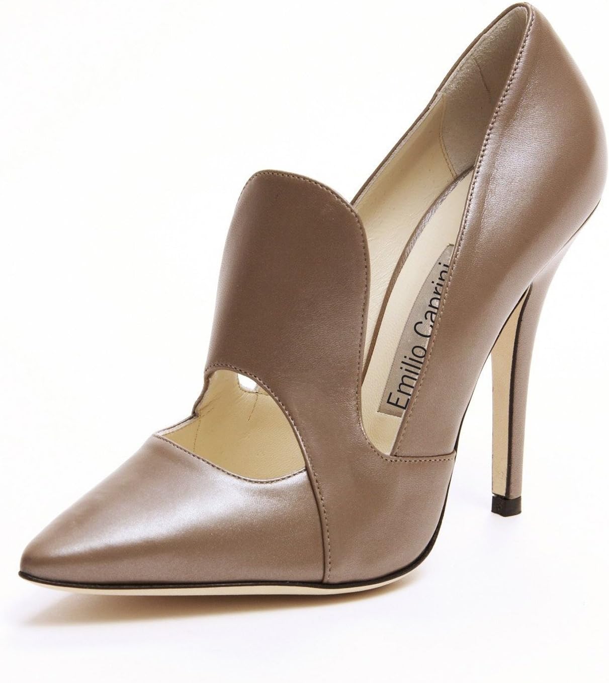 Emilio Caprini Jacee High Vamp Stiletto Pump