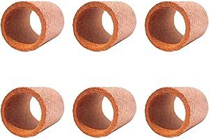 Killer Filter AC393 Replacement Filter – Compatible with Gast AC393 & Rotary-Vane Vacuum Pumps – 40 µm Sintered Bronze (Pack of 6)