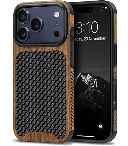 Amazon.com: TENDLIN Compatible with iPhone 14 Pro Case Wood Grain