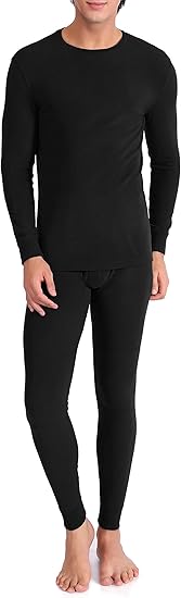 Genuwin Men S Ultra Soft Winter Warm Base Layer Top Bottom