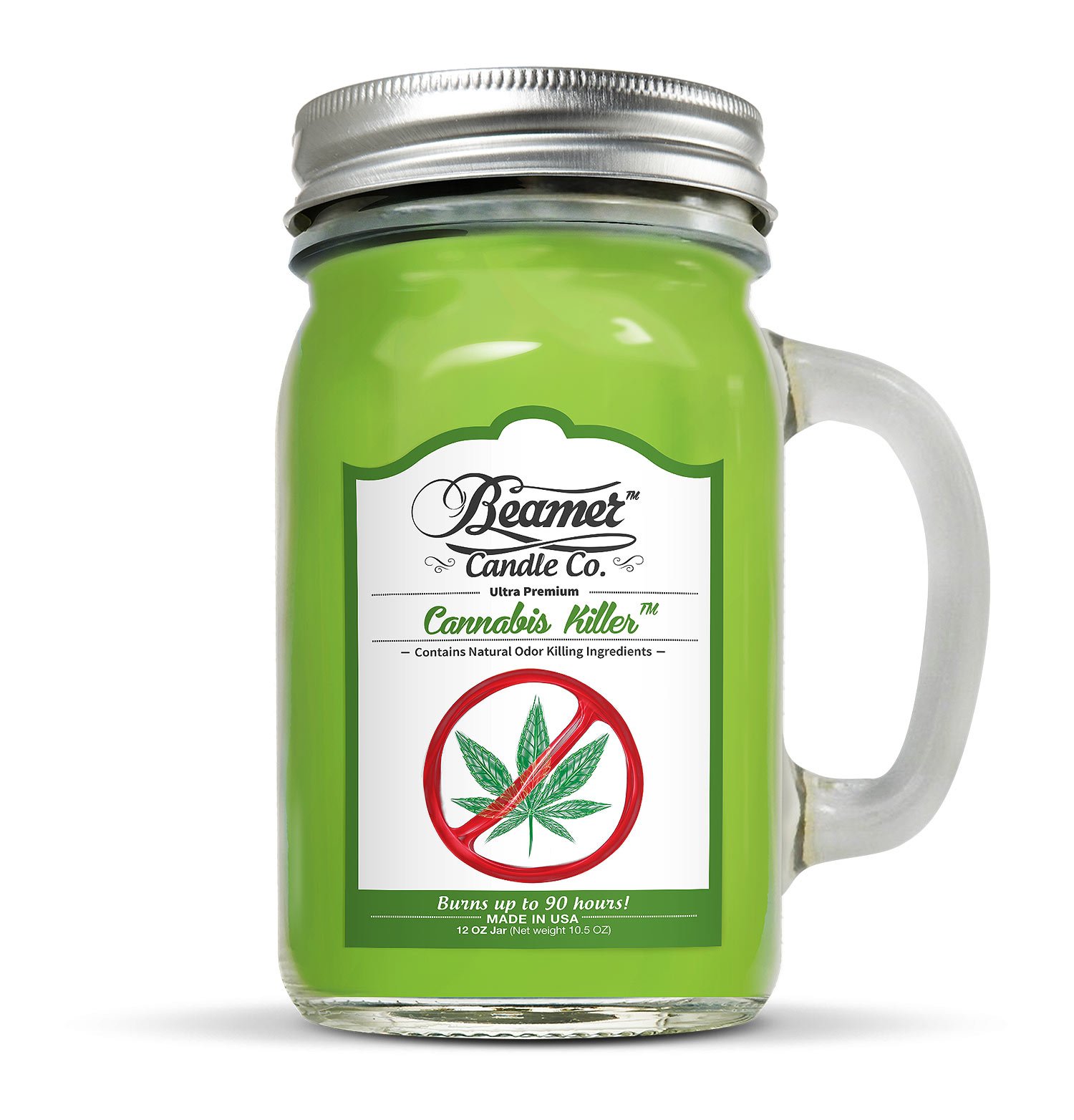 12Oz Cannabis Killer (Removes Weed Smell) Scented Beamer Candle Co. Ultra Pre.. 11 71tjKsRcLbL