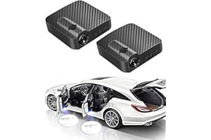 ARKOSKNIGHT 2 Pcs Universal Car Door Logo Projector Lights Magnetic Sensor LED Shadow Welcome Lamps, Easy Install(GENS)
