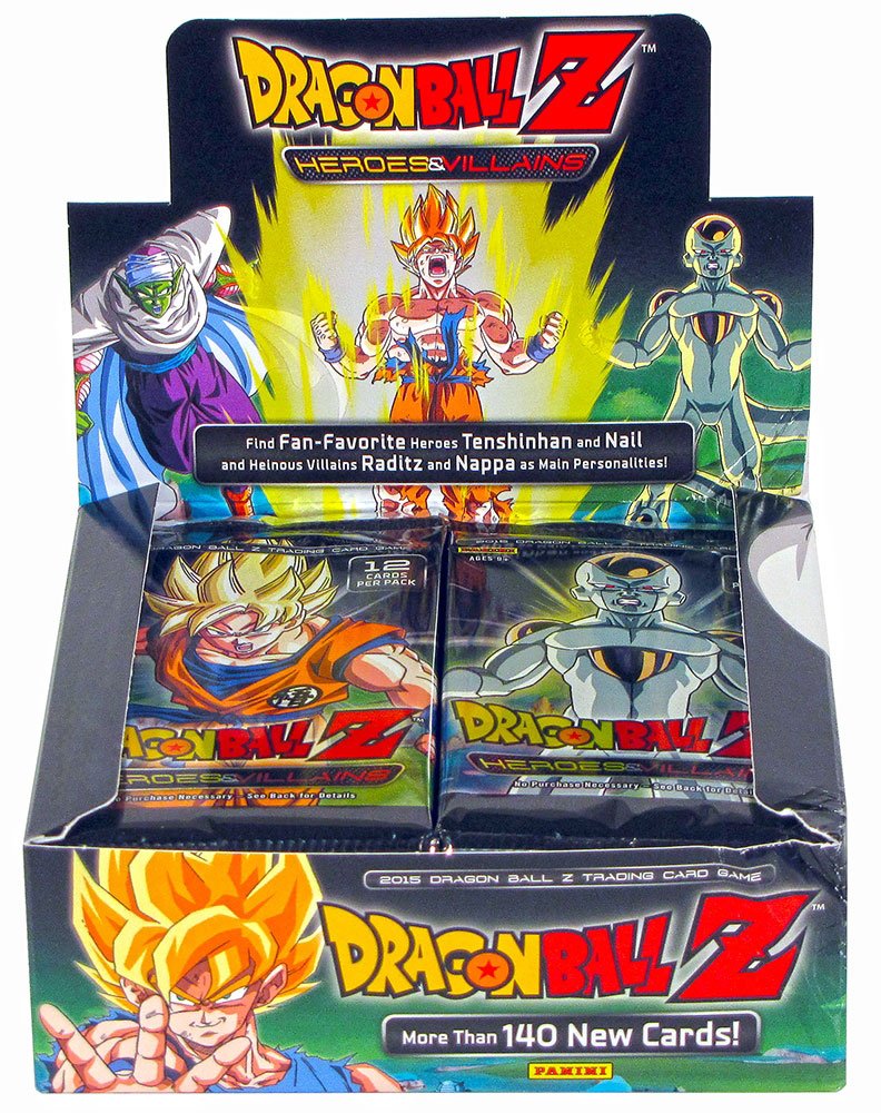 Dragon Ball Z Collectible Card Game Heroes Villains Booster Box eBay