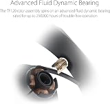 ASUS TUF Gaming TF120 ARGB White 3-Pack 120mm PWM Case Fans Fluid Bearing LED view 2